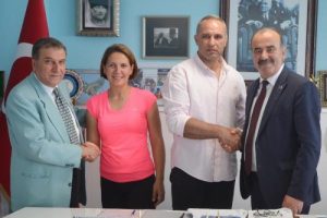 Mudanya Din&ccedil;spor Erdal Kaynak'a emanet