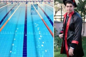 Liseli gen&ccedil; y&uuml;zme kursunda boğuldu