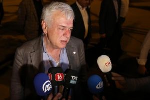 Bursaspor Başkanı Ay: Taraftara yaşattığımız korku i&ccedil;in &ouml;z&uuml;r diliyorum
