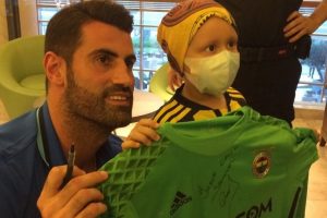 Volkan Demirel l&ouml;semili Ziya'nın hayalini ger&ccedil;ekleştirdi