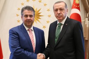 Cumhurbaşkanı Erdoğan Alman Bakanı kabul etti