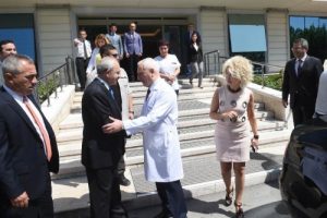 Kılı&ccedil;daroğlu'dan gazeteci Yılmaz Polat'a ge&ccedil;miş olsun ziyareti