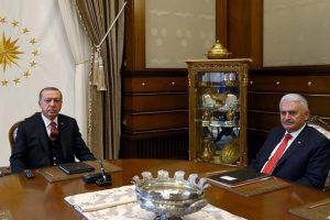 Cumhurbaşkanı Erdoğan, Başbakan Yıldırım'ı kabul etti