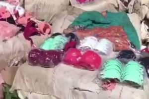 PKK'nın ka&ccedil;ak i&ccedil; &ccedil;amaşırları ele ge&ccedil;irildi