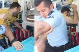 Adana'da &ccedil;ocuğu taciz etti, ambulansta lin&ccedil; ediliyordu!