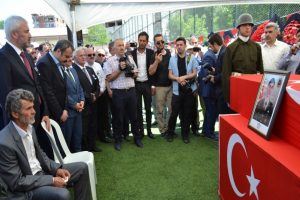 Ordu şehidini son yolculuğuna uğurladı