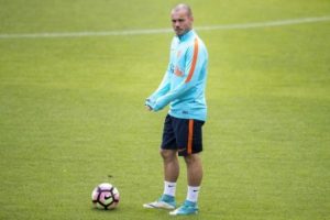 Wesley Sneijder'den rekor tepkisi!