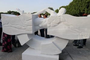 Heykeltıraşlar 15 Temmuz şehitleri anısına mermerleri yonttu