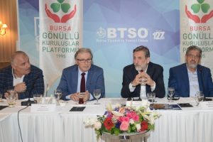 Bursa iş d&uuml;nyası yardımseverlikte &ouml;rnek oluyor