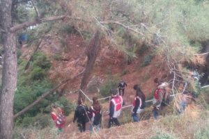 İstanbul'un cennet koyuna helikopterli baskın