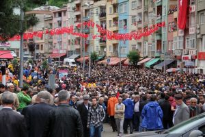 Giresunlu şehit son yolculuğuna uğurlandı