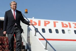 Guterres: Kırgızistan'ın s&uuml;rd&uuml;r&uuml;lebilir gelişmesini desteklemeye devam edeceğiz