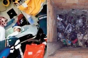 Tuvalette doğurup, 3'&uuml;nc&uuml; kattan aşağı attı!