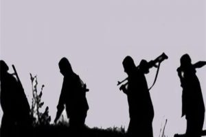 Ter&ouml;ristler &ccedil;alışma yapan ara&ccedil;ları ateşe verdi