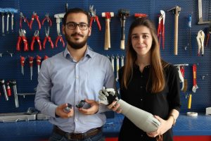 M&uuml;hendislik &ouml;ğrencileri iş kazalarına biyonik kol ile &ccedil;are bulacak
