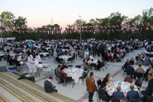 Şehit yakınları ve gaziler iftarda buluştu
