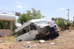 Gaziantep'te trafik kazası: 5 yaralı