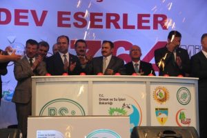 764 milyon liralık 12 tesisin temeli atıldı