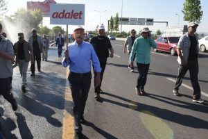 Kılı&ccedil;daroğlu'nun 'Adalet Y&uuml;r&uuml;y&uuml;ş&uuml;' 2'inci g&uuml;n&uuml;nde başladı