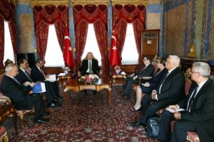 Erdoğan, K&uuml;ba Dışişleri Bakanı ile g&ouml;r&uuml;şt&uuml;