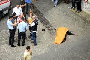 Suriyeli kadın otogarda feci şekilde can verdi