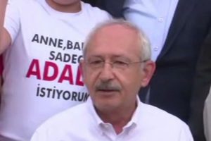 Kılı&ccedil;daroğlu 'Adalet Y&uuml;r&uuml;y&uuml;ş&uuml;'n&uuml;n 4. g&uuml;n&uuml;nde