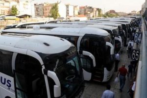 Bayram i&ccedil;in otob&uuml;s biletleri t&uuml;kendi