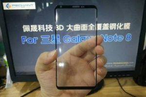 Galaxy Note 8'in &ouml;n y&uuml;z&uuml; b&ouml;yle g&ouml;r&uuml;n&uuml;yor!