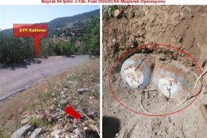 Uzaktan kumandalı patlayıcı d&uuml;zeneği bulundu