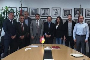 Galatasaray Proje &Uuml;retim Grubu'ndan Başkan &Ouml;zbek'e ziyaret
