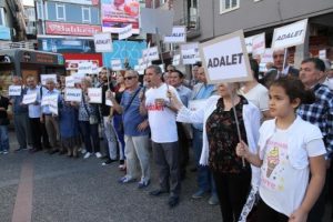 Denizli ve Balıkesir'den 'Adalet Y&uuml;r&uuml;y&uuml;ş&uuml;'ne destek