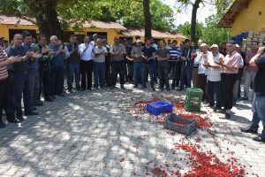 Bursa'da kiraz &uuml;reticisinden fiyat tepkisi