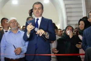 Cumhurbaşkanı Erdoğan cami a&ccedil;ılışına telefonla bağlandı