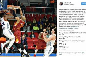 Alex Tyus, Galatasaray'a veda etti