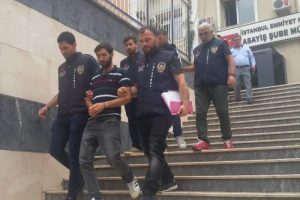 Taksi gasp&ccedil;ıları kıskıvrak yakalandı