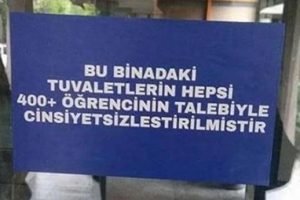 ODT&Uuml;'den 'cinsiyetsiz tuvalet' a&ccedil;ıklaması