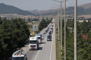 İstanbul-İzmir karayolunda tatil yoğunluğu