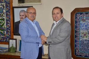 Pehlivan'dan Bursa İznik Belediye Başkanı Sargın'a veda ziyareti