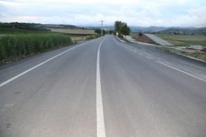 Bursa'da il&ccedil;elere 15 kilometrelik sıcak asfalt