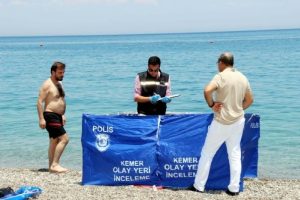 Denize giren Ukraynalı turist hayatını kaybetti