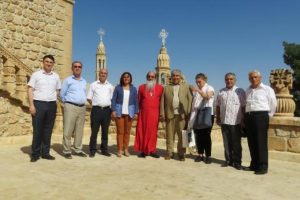CHP'lilerden S&uuml;ryani manastırına ziyaret