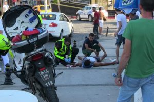 Yağ varili patladı, 2 kişi yaralandı
