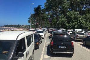 Şile'de bayram yoğunluğu