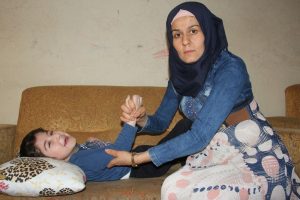 Kalbi delikti, ameliyat oldu, yatalak kaldı