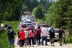 Bursa'da bayramda milli parklara b&uuml;y&uuml;k ilgi