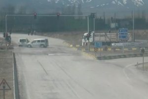 Feci kazalar MOBESE kameralarına takıldı