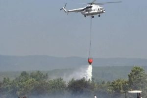 Saman makinesi yangın &ccedil;ıkardı