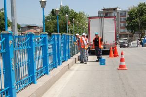 Bursa Kirmastı k&ouml;pr&uuml;s&uuml;ne bakım