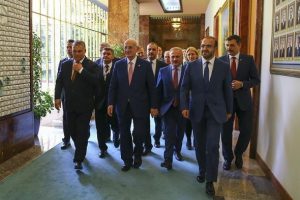 TBMM Başkanı Kahraman, Macaristan Başbakanını kabul etti
