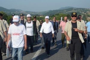 'Adalet Y&uuml;r&uuml;y&uuml;ş&uuml;'n&uuml;n 16. g&uuml;n&uuml; tamamlandı